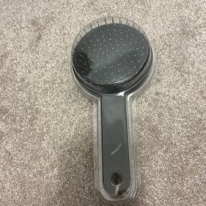 IKEA round Paddle double sided Hair Brush black